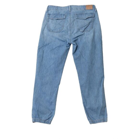 Paige Mayslie Jogger Light Wash Jeans Women's Sz 29 - Picture 2 of 16